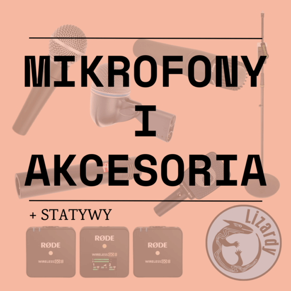 Mikrofony i statywy